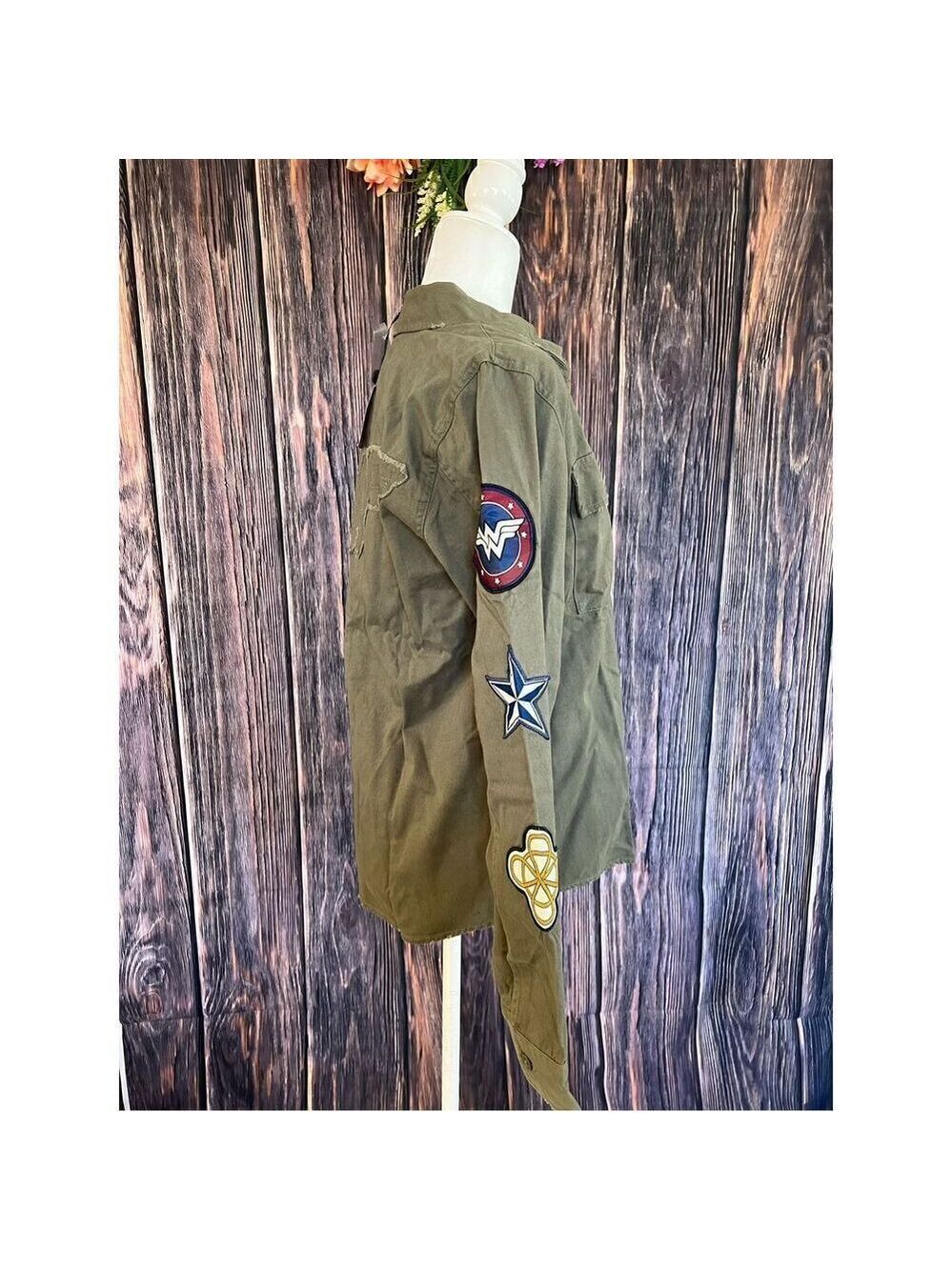 Our Universe DC Comics Wonder Woman 1984 Women's Utility Jacket - Sz Small - Picture 5 of 7
